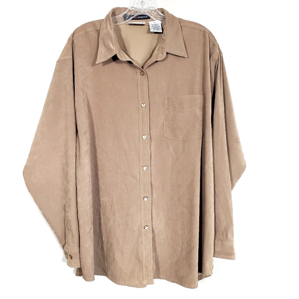 Bill Blass Jean's Shirt Jacket Vintage Over Shirt
